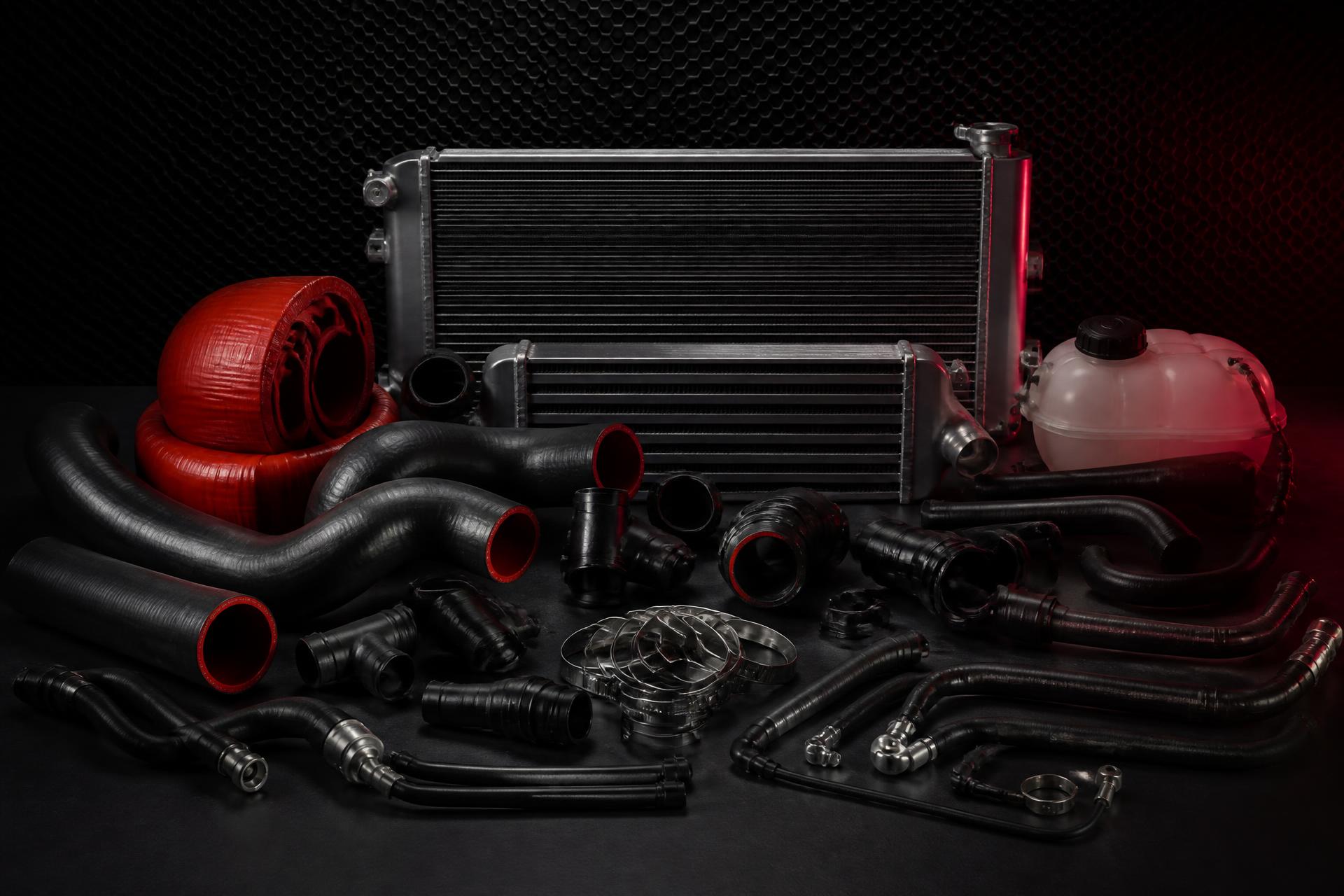 Ratchet & Spares radiator, heater, turbo and charge-air hoses with connectors and clamps